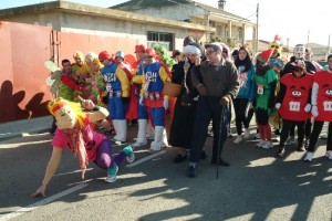 Navasfrias - Ciudad Rodrigo, carnaval del toro la carrera Cross del Carnaval
