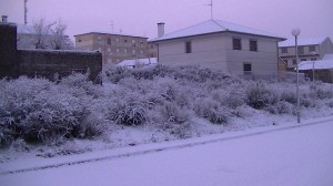 Navasfrias - Pequeño video de la nevada del lunes 21 enero en navasfrias