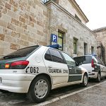 Ciudadrodrigo asediada de Guardia civil debido a un atraco producido esta mañana