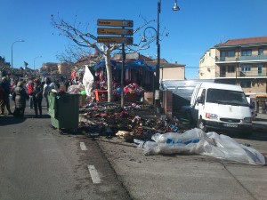 caseta incendiada en el carnaval de ciudad rodrigo