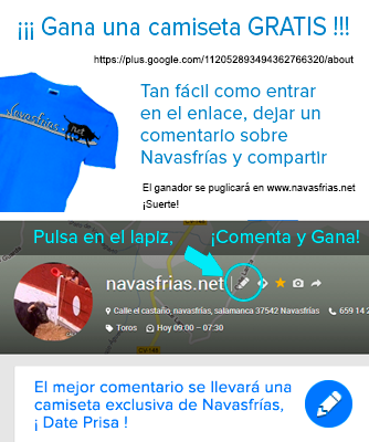 camiseta de navasfrias