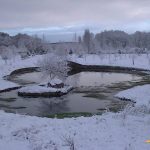 Intense cold Navasfrías