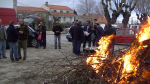 Fogata del Martes de Carnaval 2014