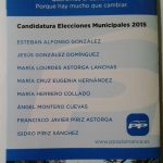 PP electoral program. Navasfrias