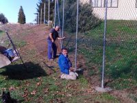 Navasfrias - Navasfrias Zona para deportes Valla Colegio