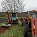 Obras creación parque infantil Navasfrias