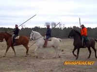 Navasfrias - Carnaval del toro Ciudad Rodrigo 2018 – Vídeo del Encierro a caballo del Domingo