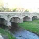 Agueda inondation de la rivière passant par Navasfrías