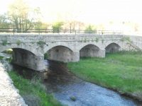 Navasfrias - Crecida del río Águeda a su paso por Navasfrías